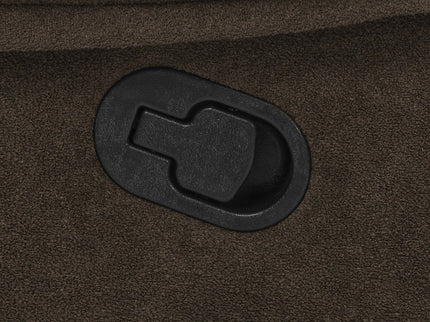 Devonaire - Manual Recliner With Padded Arms - Dark Brown