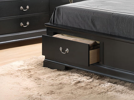 Upholstered Panel Sleigh Bed Design