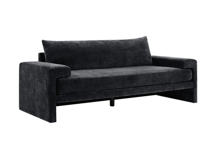 Upholstered 3 Seater Sofa With Wide Armrests