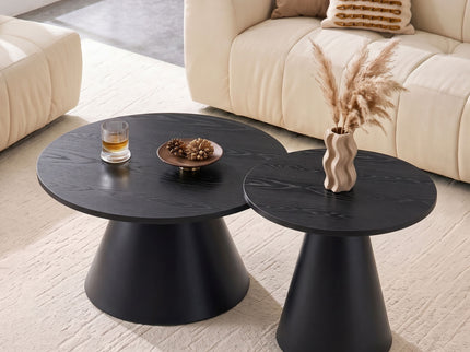 Modern Nesting Coffee Table Set For Living Room