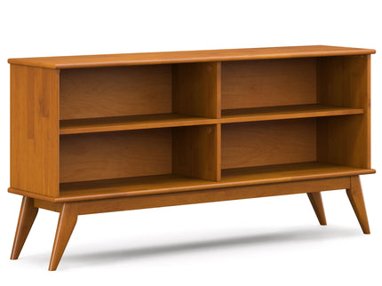 Draper - Handcrafted Low Bookcase