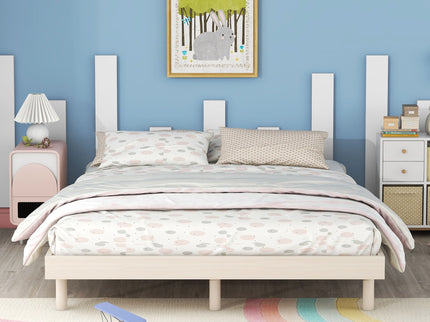 Modern Floating Platform Bed Frame