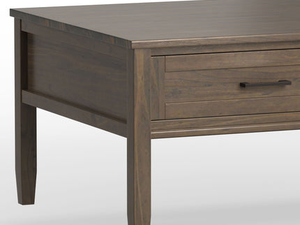 Ela - Lift Top Coffee Table - Smoky Brown