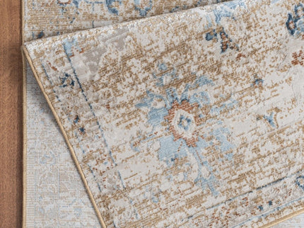 Noble - 5'3" X 7'3" Area Rug - Gold