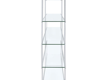 Harison - 5 Shelf Bookshelf - Clear