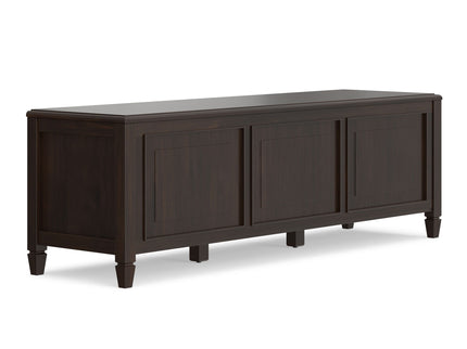 Connaught - Large Storage Bench Trunk - Dark Brown