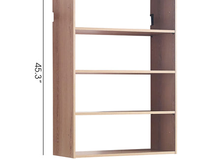 Devi - Wall Mounted Wood Closet System With Modular Design And Ample Storage