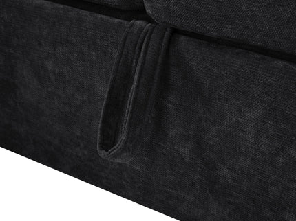 Modern L Shaped Sectional Sofa Bed With Hidden Storage Upholstery