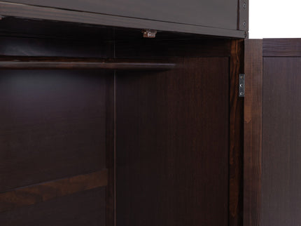Loft Bed With Drawers, Desk, And Wardrobe