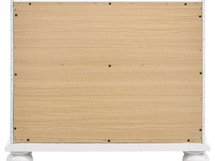 Barzini - 2 Drawer Nightstand Storage - White