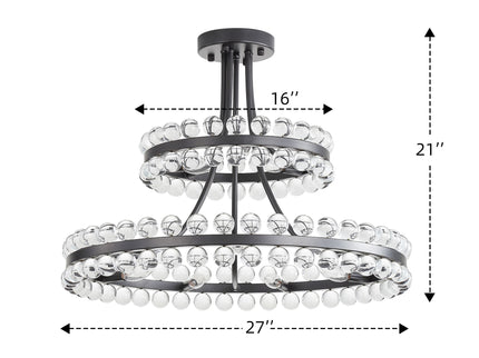 Chandelier, Pendant Light With E12 Sockets