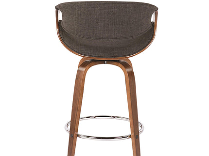 Curvini - Mid Century Modern Counter Stool (Set of 2)