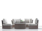 Beige / 4 Pc. 2 Seater Sofa, 2 Chairs, Table