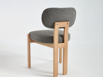 Dining Chairs With Ergonomic Backrest And Adjustable Feet (Set of 2)