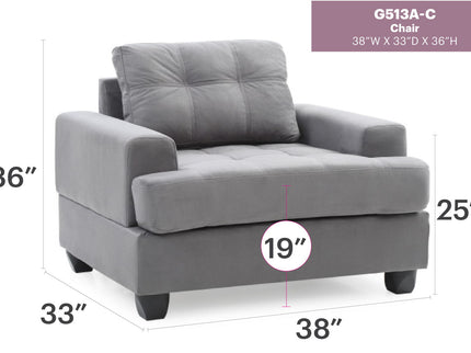 Transitional Design Armchair