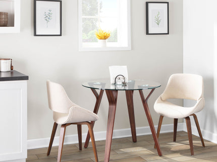 Fabrico - Mid Century Modern Style Dining Chair (Set of 2)