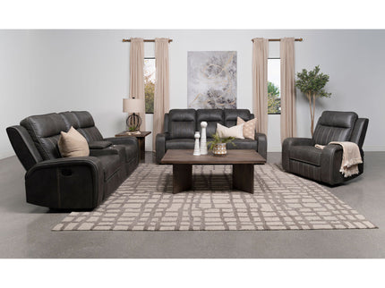 Mckinley - 3 Piece Reclining Sofa Set - Gray