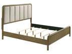 Dark Brown / 4 Pc. Bed, Nightstand, Dresser, Mirror / Queen