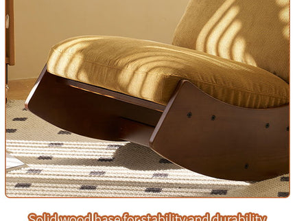 Comfortable High-Quality Upholstery Glider Rocking Chair
