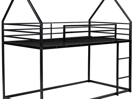 House Bunk Bed With Built In Ladder