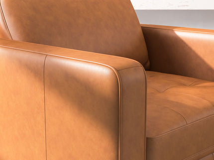 Catherine - Lounge Chair - Brown / Tan