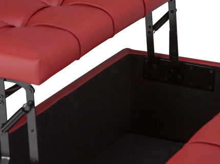 Harrison - Upholstered Coffee Table Storage Ottoman