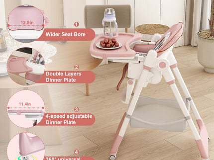 Adjustable Baby High Chair