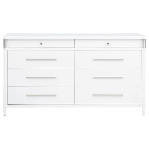 Robinson - 8 Drawer Dresser - White