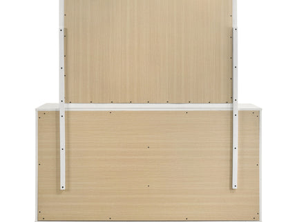 Taraval - 6 Drawer Dresser With Mirror - White