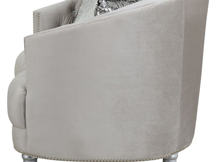 Colby - Loveseat With Tufted Design - Gray