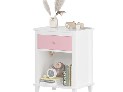 Nightstand With 1 Drawer 1 Shelf
