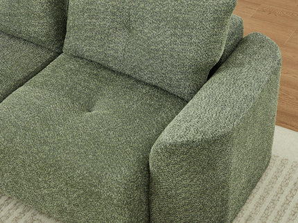 3 Seater With Thickened Armrests Sofa For Living Room