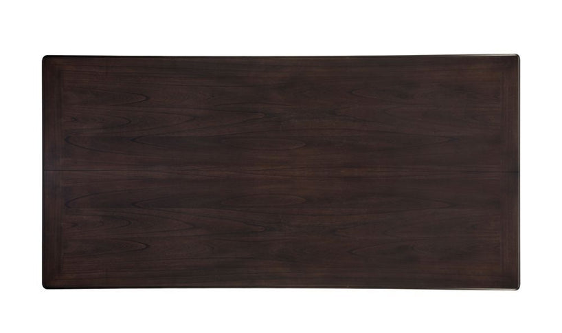 Drop Leaf Table With 4 Stools - Dark Brown