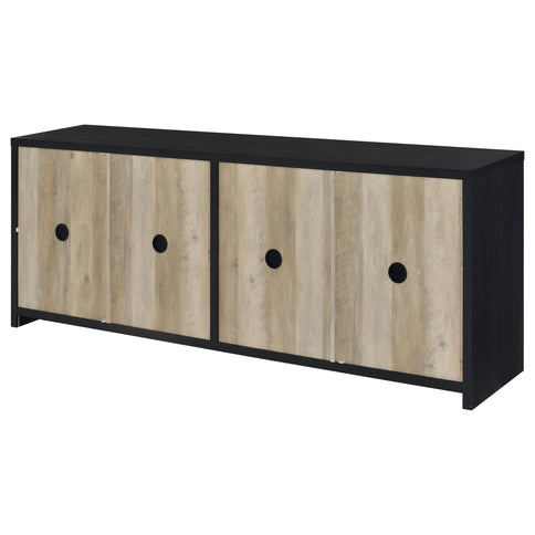 Kennison - TV Stand - Black