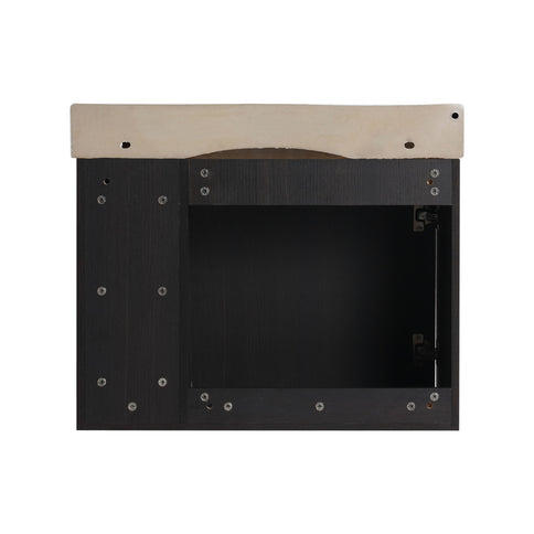 Wall Mounted Bathroom Vanity With Sink, Soft Close Door