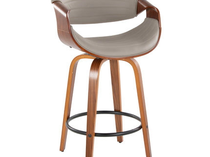 Symphony - Mid Century Stylish Design Modern Counter Stool (Set of 2)