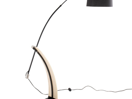 Robyn - Floor Lamp - Natural / Black