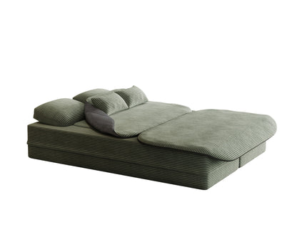 2 In 1 Foldable Sofa Bed With Multi Functional Blanket