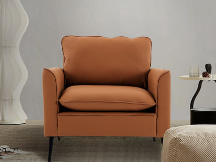 Nordic Retro Light Luxury Upholstered Sofa Chair
