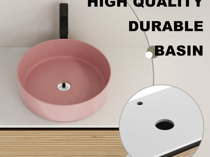 Wall Mounted Bathroom Vanity With Art Sink & 1 Soft Close Drawer