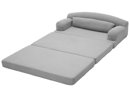 2 Seater Sofa Bed, Compact Foldable Floor Couch
