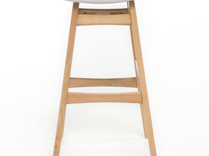Modern Bar Stool Set With Upholstered Seating