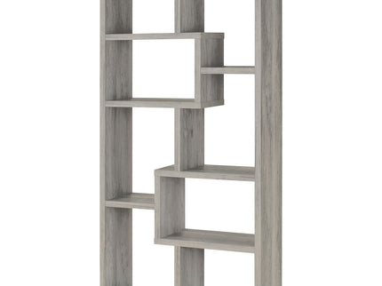 Lawton - 7 Shelf Bookshelf - Driftwood