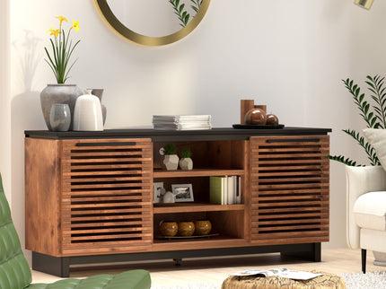 Cable Management TV Stand Console