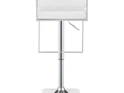 Alameda - Adjustable Bar Stool - White