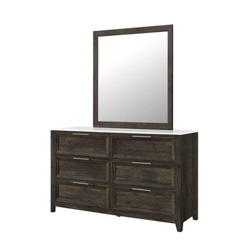 Melissa - Mirror Large Scale Mirror, Fits Matching Dresser