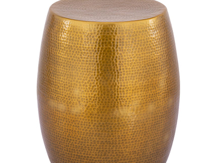 Et-201 - Oval End Table - Gold