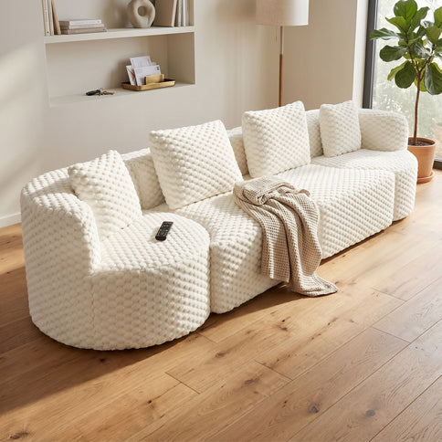 Modular Sectional Sofa With Free Combination Design