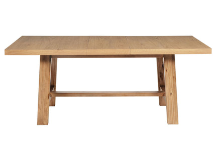Extension Leaf Dining Table With Removable Leaf - Natural
