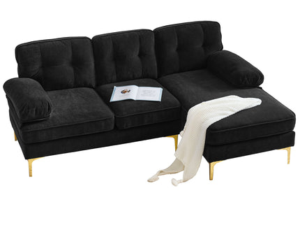 Modern L Shaped Sectional Sofa For Living Room